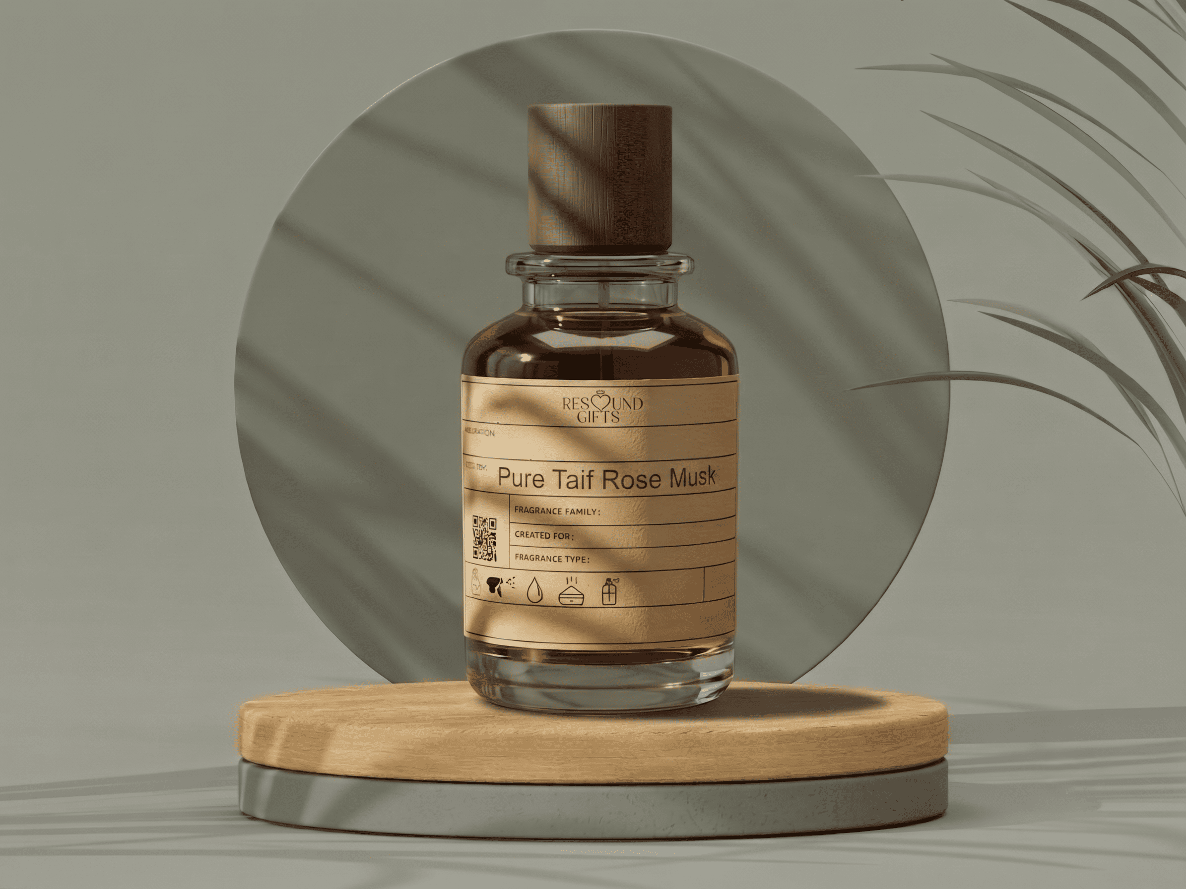 عطر طُهر الجوري – مزيج المسك الصافي والجوري الطائفي المخملي